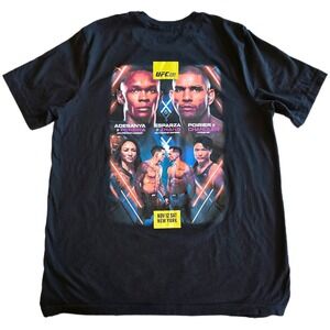 UFC‎ 281 Adesanya vs Pereira Official Event T-Shirt Men's Large L Black